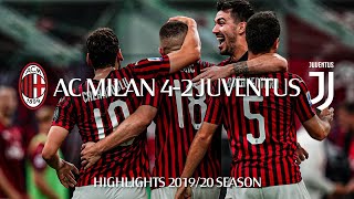 Highlights  AC Milan 42 Juventus  Matchday 31 Serie A TIM 201920 [upl. by Ahtar]