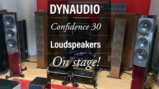 New DYNAUDIO Confidence 30 Loudspeakers on stage [upl. by Loredo]