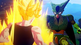 Dragon Ball Z Kakarot  Future Trunks Destroys the Androids amp Imperfect Cell Boss Fight [upl. by Washington232]