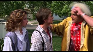 Back to the Future 1985  ending scene 1080p  HD [upl. by Alikat]