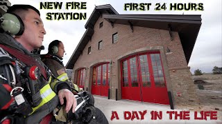 First 24 Hours in a New Fire Station  A Day in the Life [upl. by Isbella]