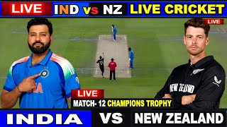 🔴Last 3 Over INDIA vs New Zealand LIVE [upl. by Gardell]