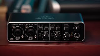 UPHORIA UMC202HD Audio Interface Overview [upl. by Sauveur]