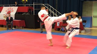 Shotokan Karate Kumite Highlights [upl. by Jannelle]