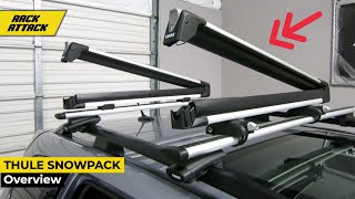 Thule SnowPack Ski amp Snowboard Carrier Overview And Installation [upl. by Tollmann]