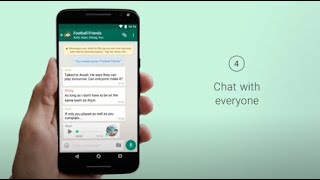 How To Make a Group Chat  WhatsApp [upl. by Arza]