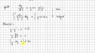 31 Differentialgleichungen  Einführung und erste Beispiele [upl. by Suoiradal]