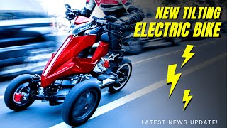 10 Tilting Electric Tricycles amp 3 Wheel Motorbikes that Seamlessly Lean Into Corners [upl. by Ecyob159]