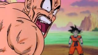 DBZ Kai Over 8000 Goku Vs Nappa Beginning [upl. by Dielu]