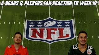 A Bears amp Packers Fan Reaction to Week 18 [upl. by Drawyeh954]