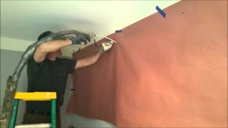 Injection Spray Foam into existing walls [upl. by Snowman985]