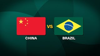 China vs Brazil  2025 World Baseball Classic Qualifiers [upl. by Ylac]