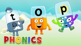 Phonics  Learn to Read  Three Letter Words  Alphablocks [upl. by Nyrhtak]