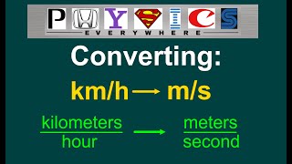 Easy conversion of kmh to ms 2019 [upl. by Ranger]