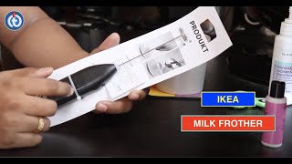 IKEA MILK FROTHER Review amp Battery Installation [upl. by Inus]