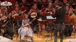 Anastasia Tyurina 10yo balalaika ATsygankov Concertsymphony for balalaika and orchestra [upl. by Koby]