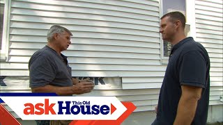 How to Replace Damaged Vinyl Siding  Ask This Old House [upl. by Pascoe]