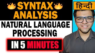 Syntax Analysis in Natural Language Processing [upl. by Psyche]