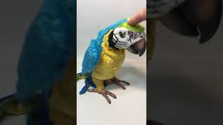 Hasbro FurReal Friends Squawkers McCaw Parrot Interactive Talking Bird [upl. by Eelatan]