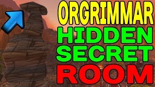 World of Warcraft Orgrimmars Hidden SECRET Room [upl. by Burroughs]