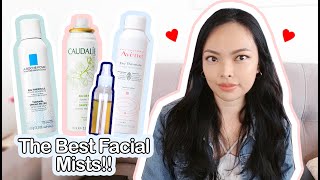 Top Hydrating Face Mists For Sensitive Skin  Avene La Roche Posay Caudalie [upl. by Enailil]