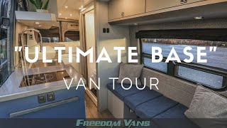 Sprinter 170quot Van Conversion With Full Bathroom TOUR [upl. by Gisser]