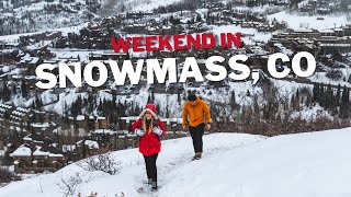 ULTIMATE WINTER GUIDE TO SNOWMASS COLORADO  Adventure Vlog  The Lovers Passport [upl. by Wagstaff707]