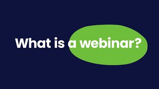 What is a Webinar The Simplest Explanation You Will Get [upl. by Niret]