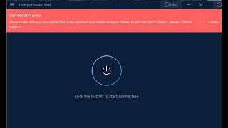 Fix Hotspot Shield Connection Error [upl. by Bravar105]