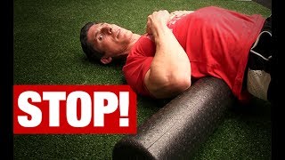 Never Foam Roll Your Lower Back HERE’S WHY [upl. by Ane]