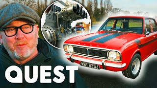 Upgrading Ford Cortina GT With A Custom Harris Performance Engine  Salvage Hunters Classic Cars [upl. by Gerhardine91]