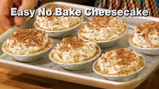 Easy No Bake Cheesecake [upl. by Anahsirk]