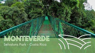 Canopy y puentes colgantes en Monteverde  Costa Rica un recorrido por el Parque Selvatura [upl. by Judie678]