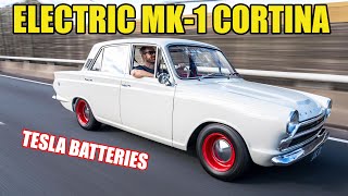 ElectricPowered Ford MK1 Cortina [upl. by Rattan933]