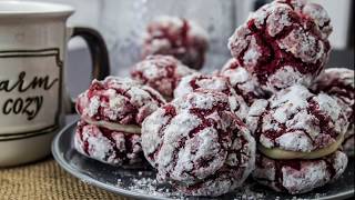 BEST Red  Velvet Crinkle Recipe [upl. by Thinia]