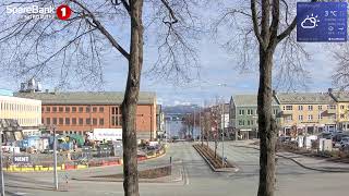 Webkamera Kristiansund  Kongens Plass [upl. by Ahsratan]