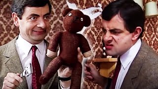 Painting with Teddy  Funny Clips  Mr Bean Official [upl. by Meri]