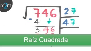 Raíz cuadrada │Square root [upl. by Salkcin]