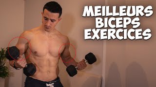 5 MEILLEURS EXERCICES GROS BICEPS [upl. by Hildegard565]