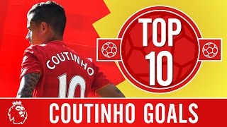 Top 10 Philippe Coutinhos Premier League screamers for Liverpool [upl. by Stegman]