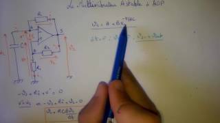 Multivibrateur Astable à AOP quotPartie1quot [upl. by Nevag]