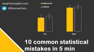 Ten Statistical Mistakes in 5 Min [upl. by Washington2]