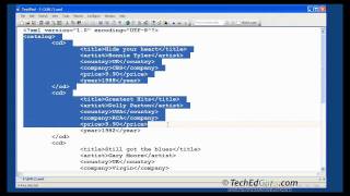 How to Create Simple XML Document [upl. by Ennazzus]