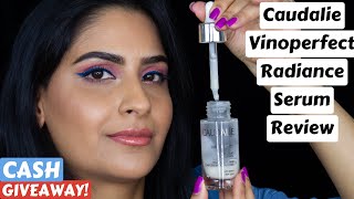 Caudalie Vinoperfect Radiance Serum Review  GIVEAWAY  3 Months Wear Test  Skincare Review [upl. by Amer]