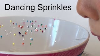 Vibration amp Sound Make Sprinkles Dance  STEM Activity [upl. by Yeffej334]