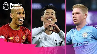 BEST Premier League Goals of the Month  November  201920  201516 [upl. by Sudnak248]