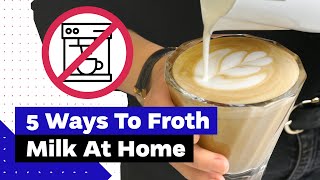 How To Froth Milk At Home Best Milk Frothers Review [upl. by Latreshia]