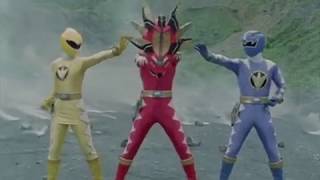 Bakuryuu Sentai Abaranger Episode Previews [upl. by Aeslahc224]