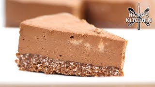 Keto Chocolate Cheesecake  No Bake LowCarb Dessert [upl. by Mitzie822]