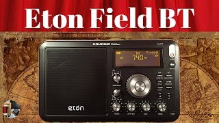 Eton Field BT Grundig Edition AM FM Shortwave Portable Radio Review [upl. by Egiarc]